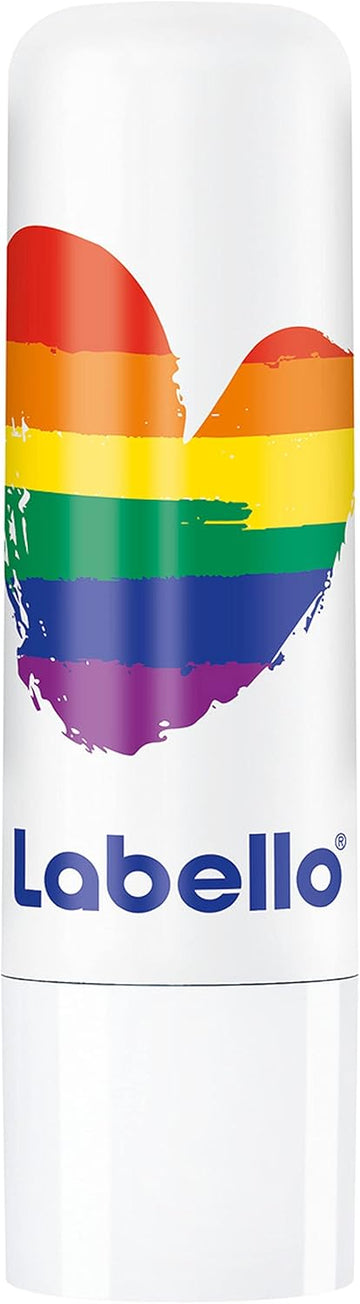 Labello Pride Kiss Edition Lip Balm Stick For 24-Hour Care And Intensive Moisture, Lip Care With Shea Butter For All Lips And All Kisses (4.8 G)