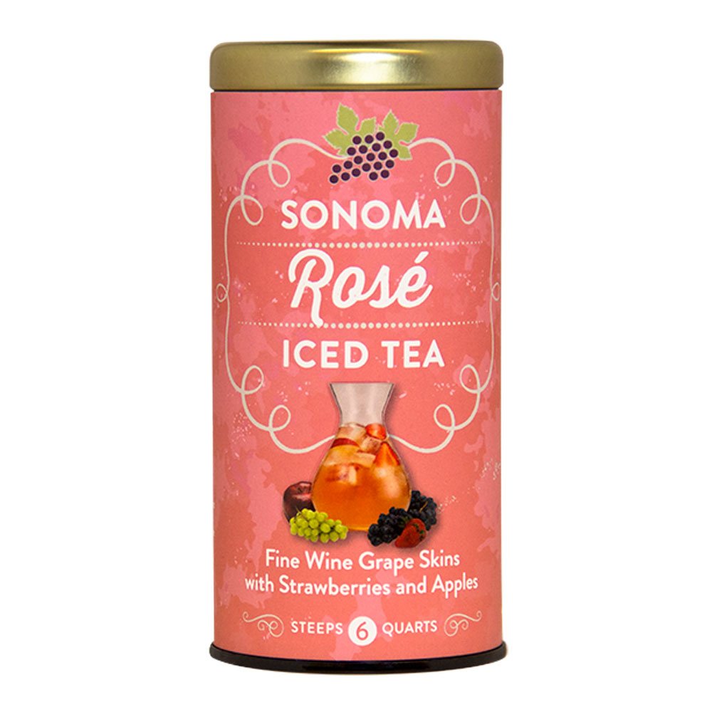 The Republic Of Tea Sonoma Iced Tea Pouches (Sonoma Rose Iced Tea, 6 Pouches)