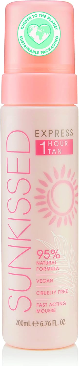 Sunkissed Express 1 Hour Tan 95% Natural 200Ml