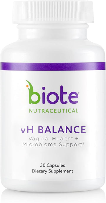 bioTE Nutraceuticals - vH Balance - Vaginal Health + Microbiome Support