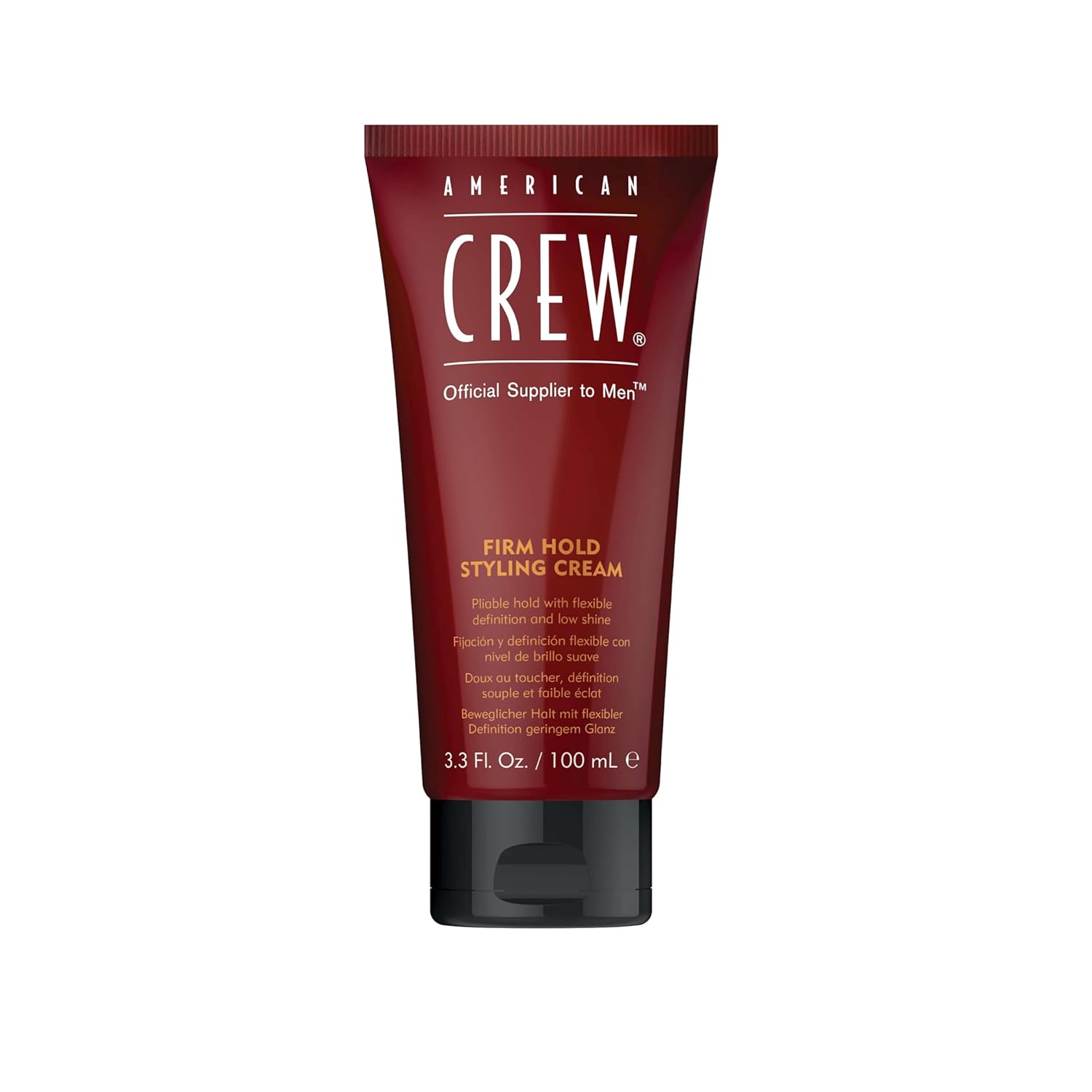 American Crew Men'S Hair Styling Cream, Like Hair Gel With Firm Hold And Low Shine, 3.3 Fl Oz