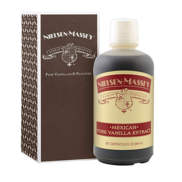 Nielsen-Massey Mexican Pure Vanilla Extract For Baking And Cooking, 32 Ounce Bottle