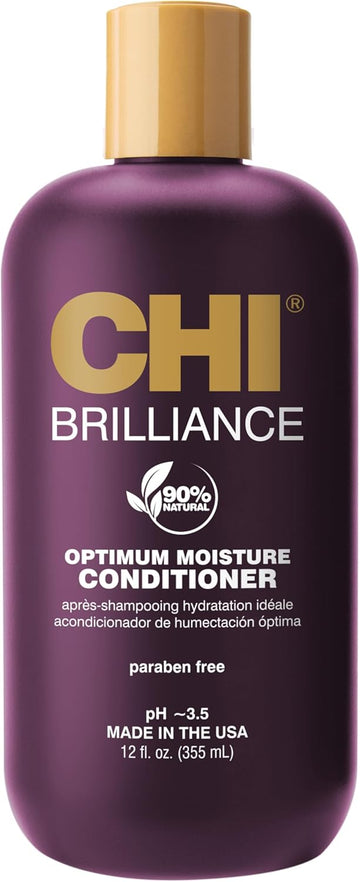 Chi Deep Brilliance Optimum Moisture Conditioner, 355 Ml