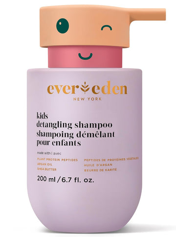 Evereden Kids Shampoo - Detangling, 6.7 fl oz. | Plant Based Kids Haircare | Clean and Non-toxic Ingredients | Natural Kids Shampoo