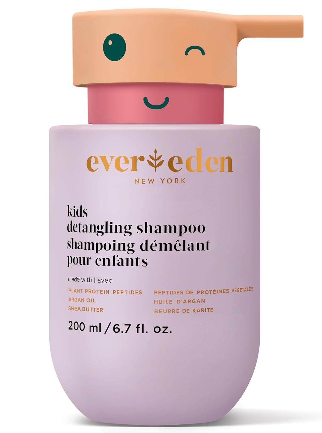 Evereden Kids Shampoo - Detangling, 6.7 Fl Oz. | Kids Haircare | Clean And Non-Toxic Ingredients | Kids Shampoo