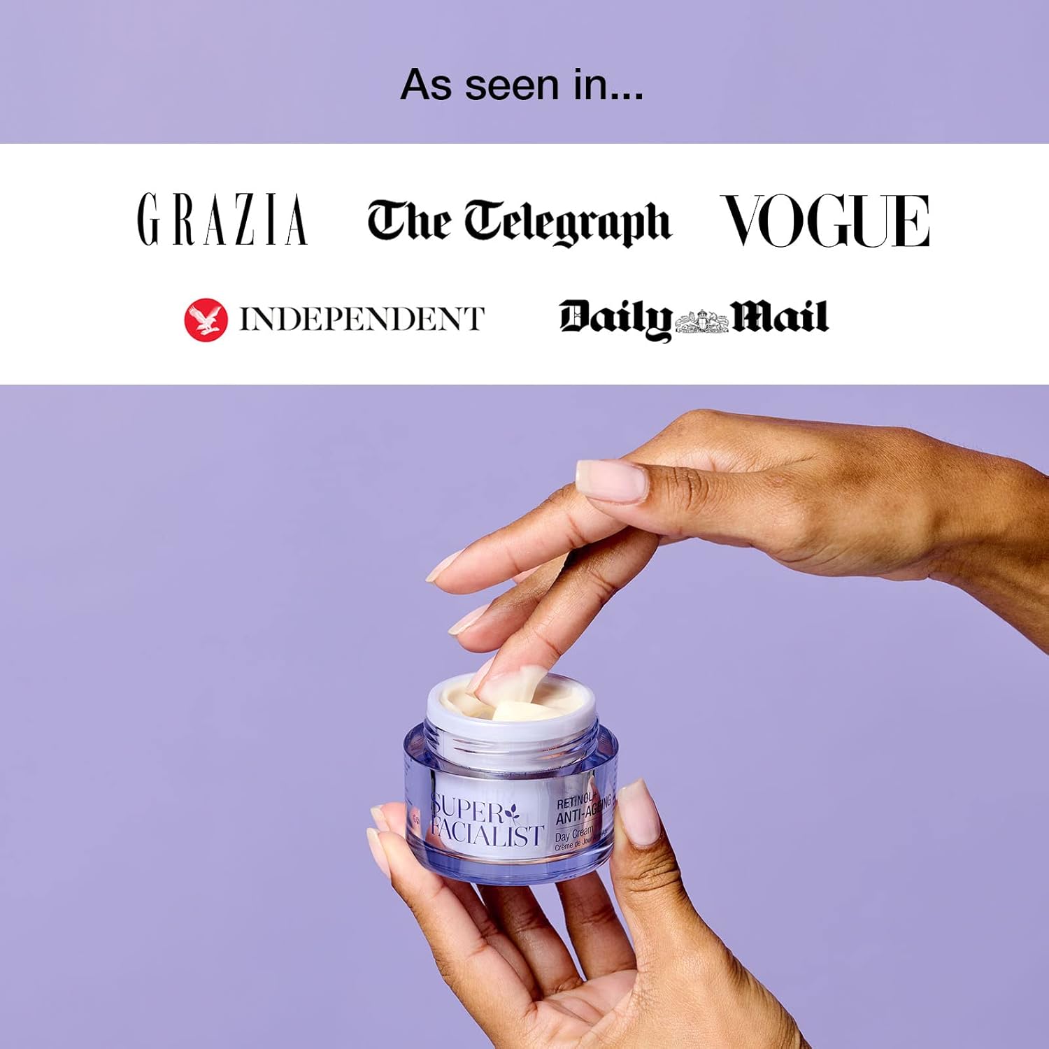 Super Facialist Retinol Anti-Ageing Day Cream 50ml Agedefying Face Cream with Hyaluronic Acid Reduces the apperance of Wrinkles & Promotes Skins Firmness While Moisturising : Amazon.co.uk: Beauty