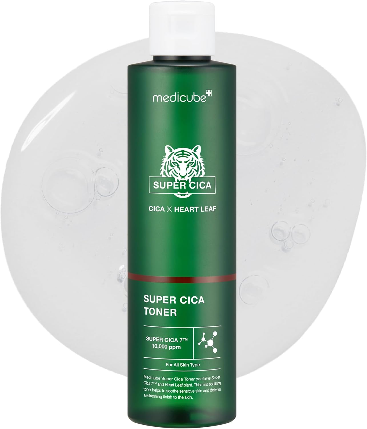 Medicube Super Cica Toner L Calms & Soothes Redness Skin With 7 Cica Ingredients |(4.73Fl.Oz.)