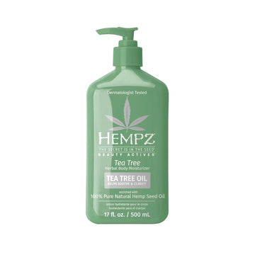 Hempz Tea Tree Herbal Body Moisturizer 17 Oz