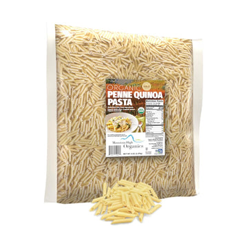 Mountain High Organics Certifed Organic Gluten Free Quinoa Pasta Penne-1/5LB Bag