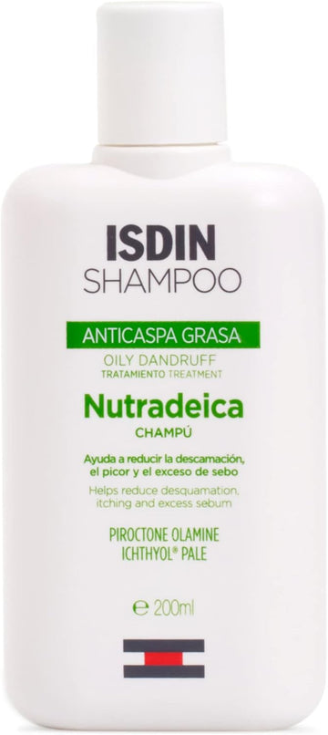 ISDIN Nutradeica Oily Anti-Dandruff Shampoo 200ml | Reduces dandruff and removes extra oil : Amazon.co.uk: Beauty