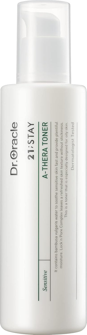 A-Thera Toner Facial Moisturizer Face Serum Korean Skincare Toner For Sensitive Skin, (4.05Fl.Oz.Fl.), Dermatologist Tested, 21;Stay By Dr.Oracle