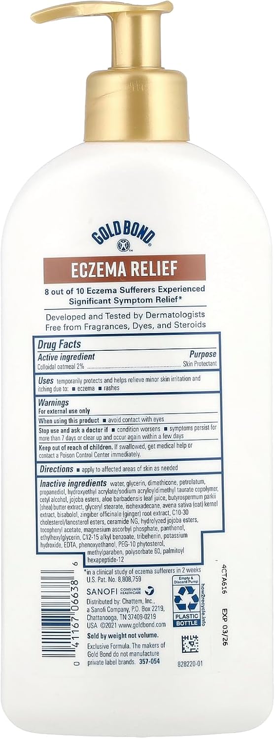 Gold Bond Medicated Extra Strength Body Lotion, 14 Oz., Moisturizes, Relieves & Soothes, Skin Moisturizer : Health & Household