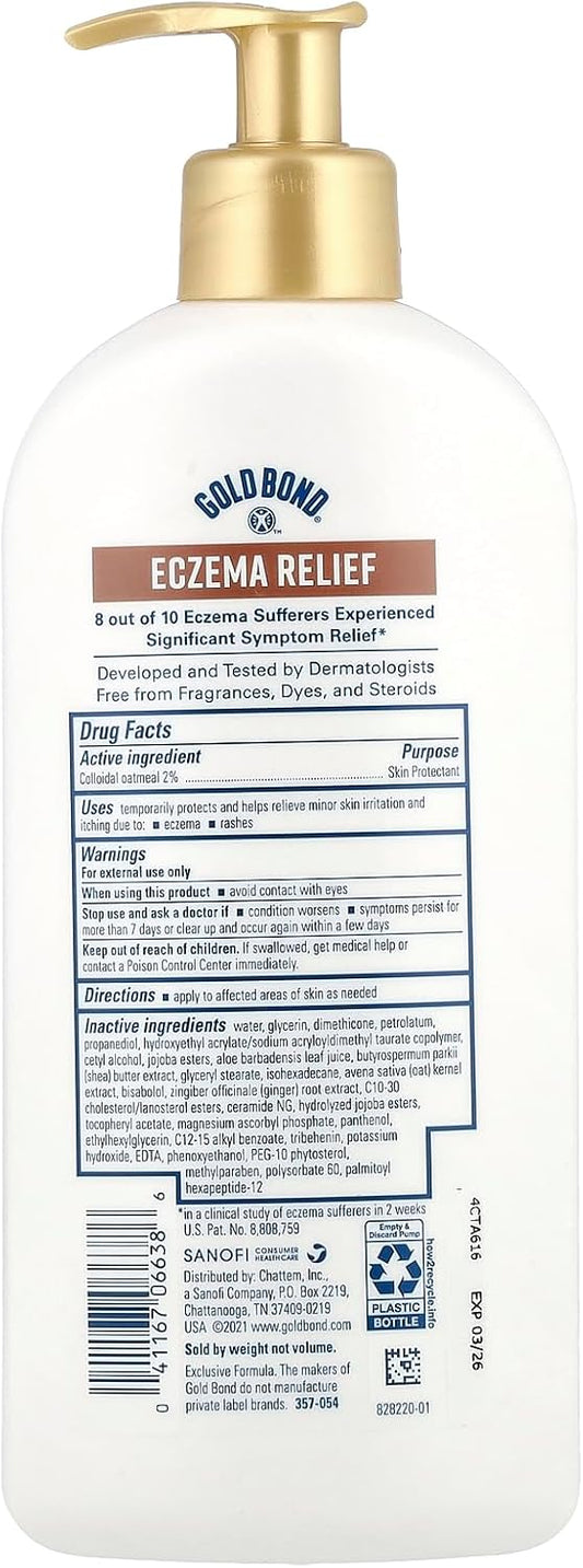 Gold Bond Medicated Extra Strength Body Lotion, 14 Oz., Moisturizes, Relieves & Soothes, Skin Moisturizer : Health & Household