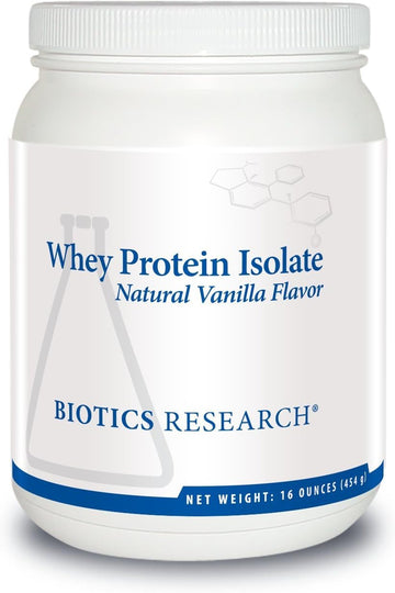 BIOTICS Research - Whey Protein Isolate 16 oz (Vanilla)