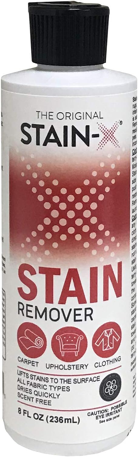 Cleaner | Effective Stain Remover for Laundry, Carpet, Clothing, Upholstery and Other Washable Fabrics (8 oz)
