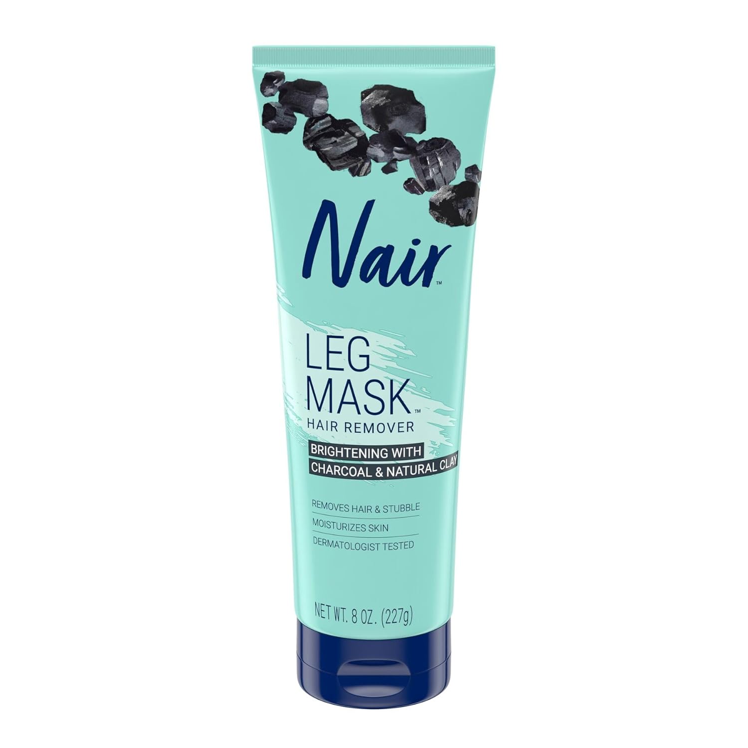 Nair Hair Remover Beauty Treatment Charcoal Clay Leg Mask 8.0Oz