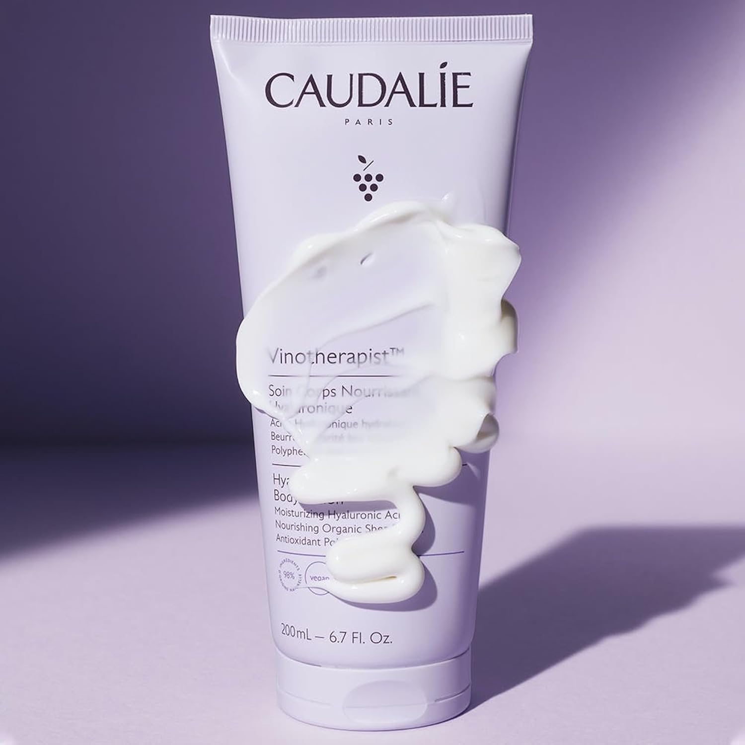 Caudalie Vinotherapist Nourishing Hyaluronic Body Lotion with Shea Butter and Hyaluronic acid, 6.7 Fl Oz : Beauty & Personal Care