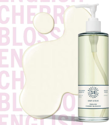 Shay & Blue English Cherry Blossom Rich Almond Shower Oil 250Ml