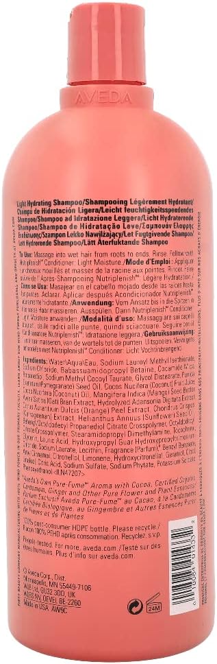 Nutriplenish By Aveda Light Moisture Shampoo 1000Ml