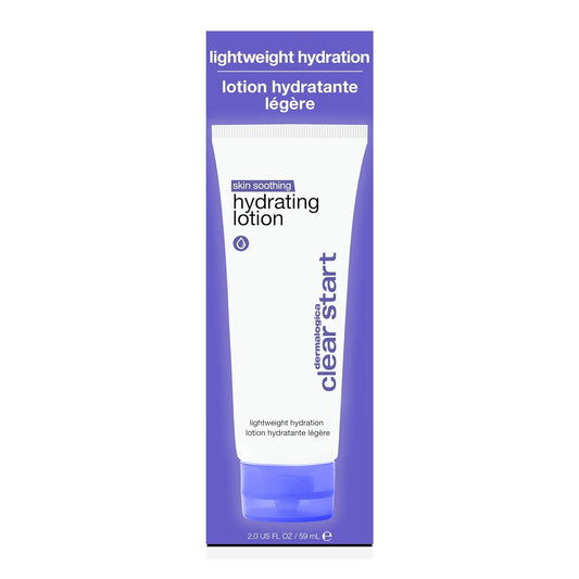 Dermalogica Clear Start Skin Soothing Hydrating Lotion, Lightweight Moisturizer For Dry + Sensitive Skin With Hyaluronic Acid And Squalane, Calms + Soothes
