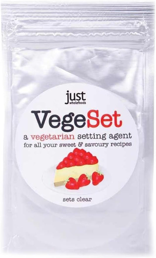 Just Wholefoods | Vegeset - Setting Agent | 4 X 25G
