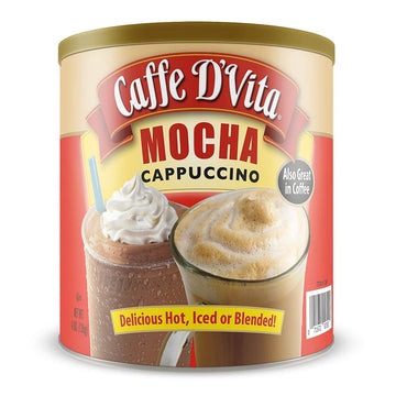 Caffe D’Vita Mocha Cappuccino 4 Lb. Can (64 Oz.)