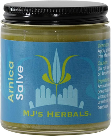 Mj’S Herbals Arnica Salve | Maximum Strength, | Fantastic Massage & After Yoga Balm | No Parabens, No Synthetics (4 Oz)