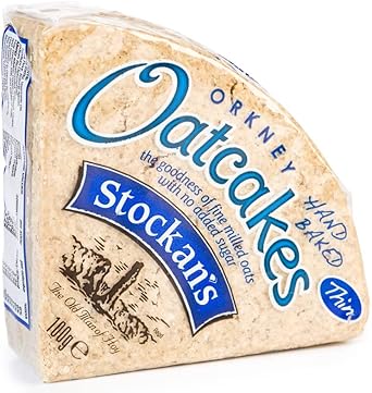 Stockan'S Orkney Thin Triangular Oatcake 6 X 100G Packs From Great British Trading Limited