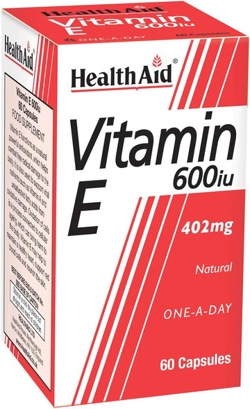 Healthaid Vitamin E 600Iu - 60 Capsules