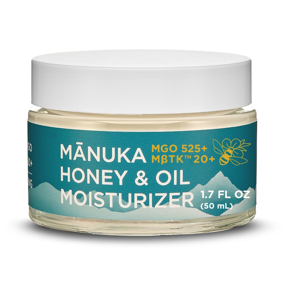 Manuka Honey Moisturizing Face Cream (1.7 Oz) - Face Moisturizer With Manuka Honey & Oil For Dry Or Sensitive Skin - Anti-Aging Manuka Honey Cream Facial Moisturizer For Women & Men