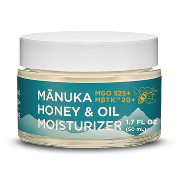 Manuka Honey Moisturizing Face Cream (1.7 Oz) - Face Moisturizer With Manuka Honey & Oil For Dry Or Sensitive Skin - Anti-Aging Manuka Honey Cream Facial Moisturizer For Women & Men