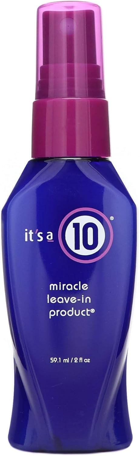 It's a 10 Haircare Miracle Daily Travel Set- Shampoo, Conditioner, and Leave-In Product, 2 fl. oz. ea. : Beauty & Personal Care