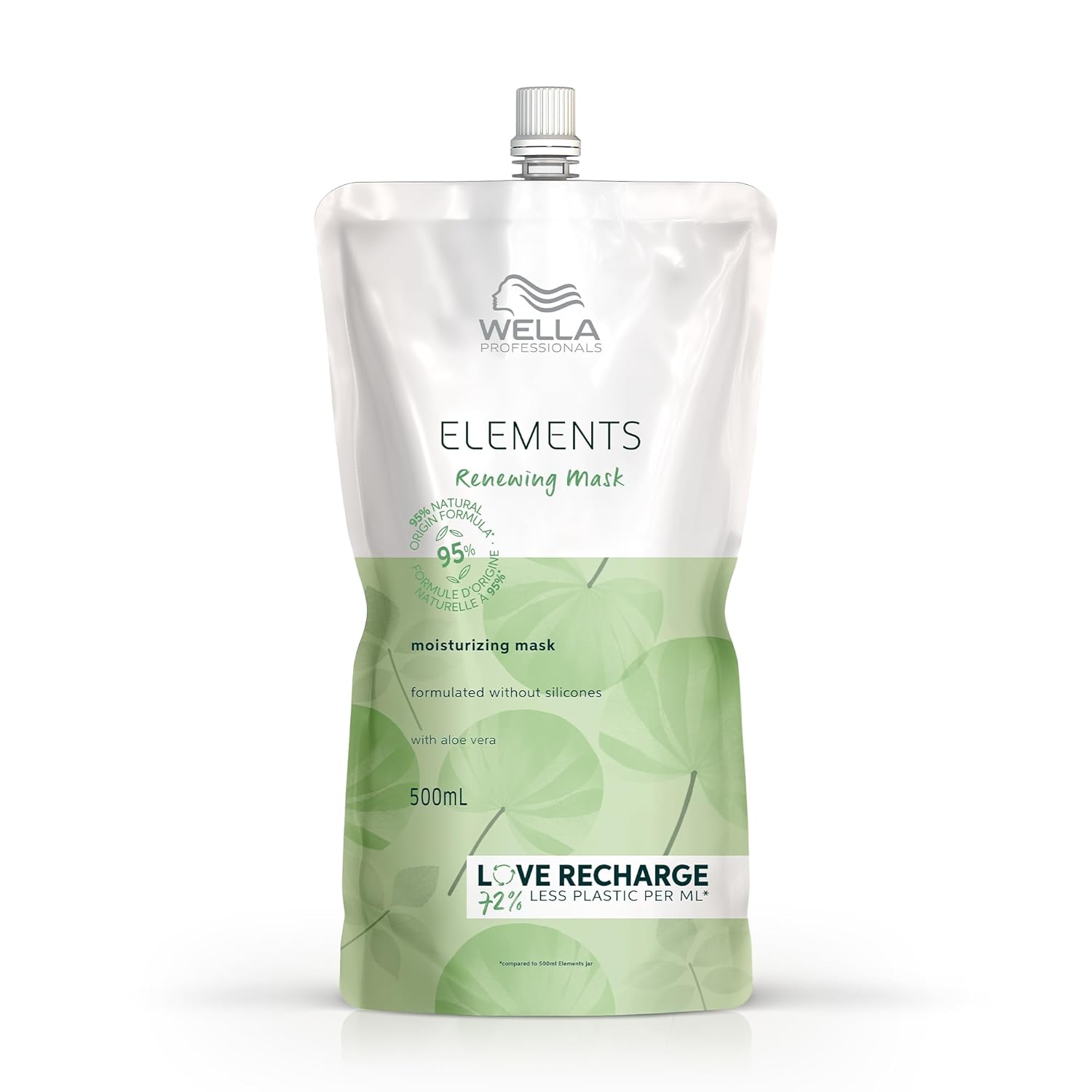 Wella Professionals Elements Silicone Free Renewing Moisturizing Hair Mask For All Types Normal To Oily Scalp Fl Oz