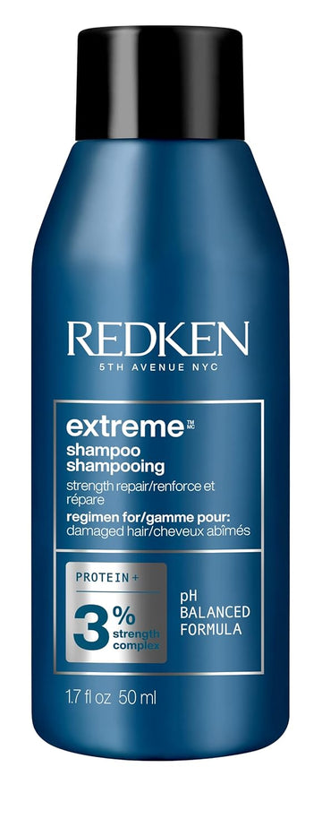 Redken Extreme Shampoo | Prevents Hair Breakage & Repair For Damaged Hair | Strengthen And Fortify Hair | Infused With Proteins | For Weak, Brittle Hair