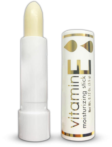 Piping Rock Vitamin E Moisturizing Stick | Lip Nourishing and Conditioning Balm | Free of Parabens, SLS & Fragrances