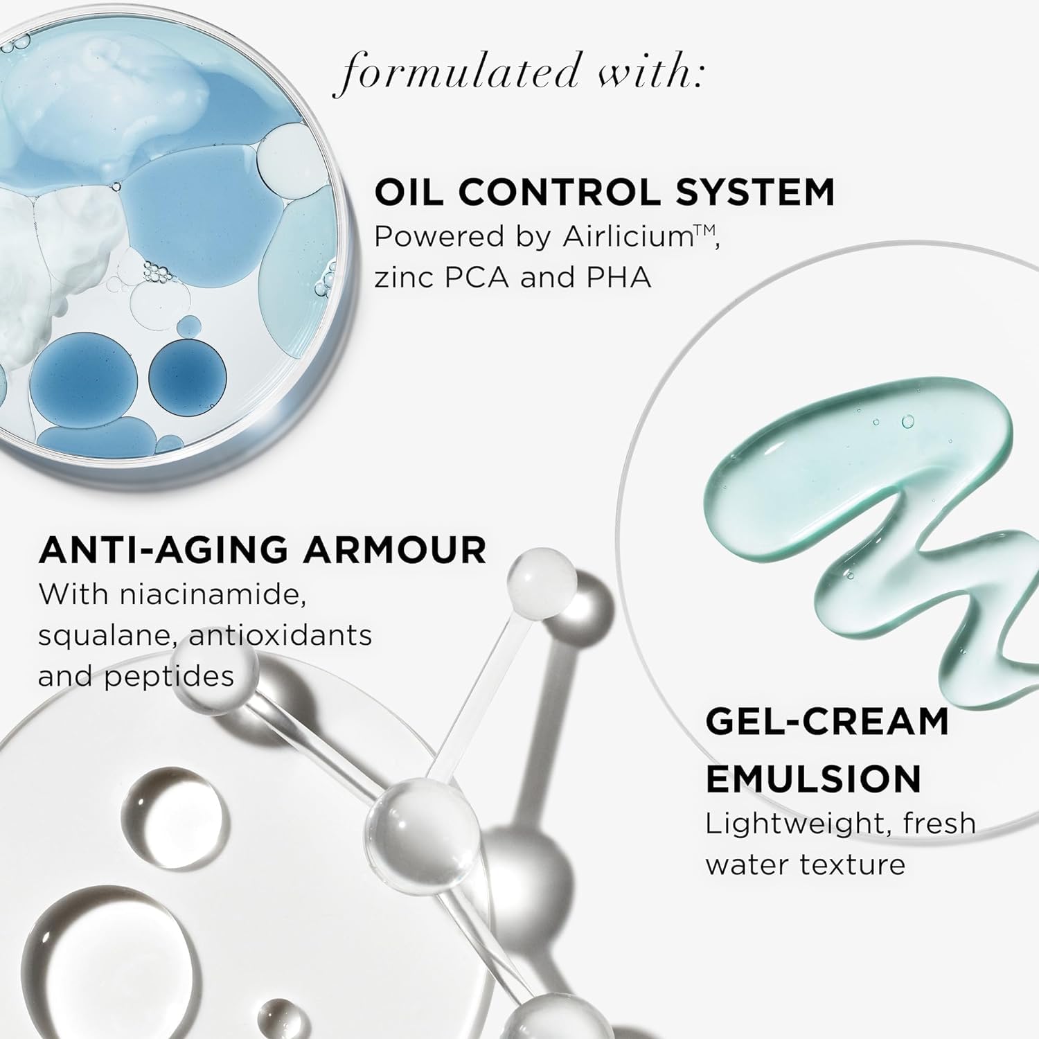 It Cosmetics Confidence In A Gel Cream Oil Control - Hydrating Oil-Free Face Moisturizer - Reduces Shine & Look Of Large Pores - With Niacinamide, Vitamin E & Peptides - Non-Comedogenic - 2.0 Oz : Beauty & Personal Care