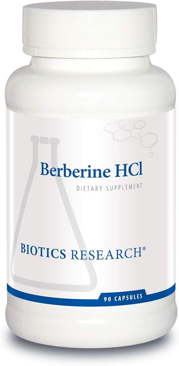 Biotics Research Berberine Hcl Botanical Supplement, Supports Healthy Cholesterol 90 C