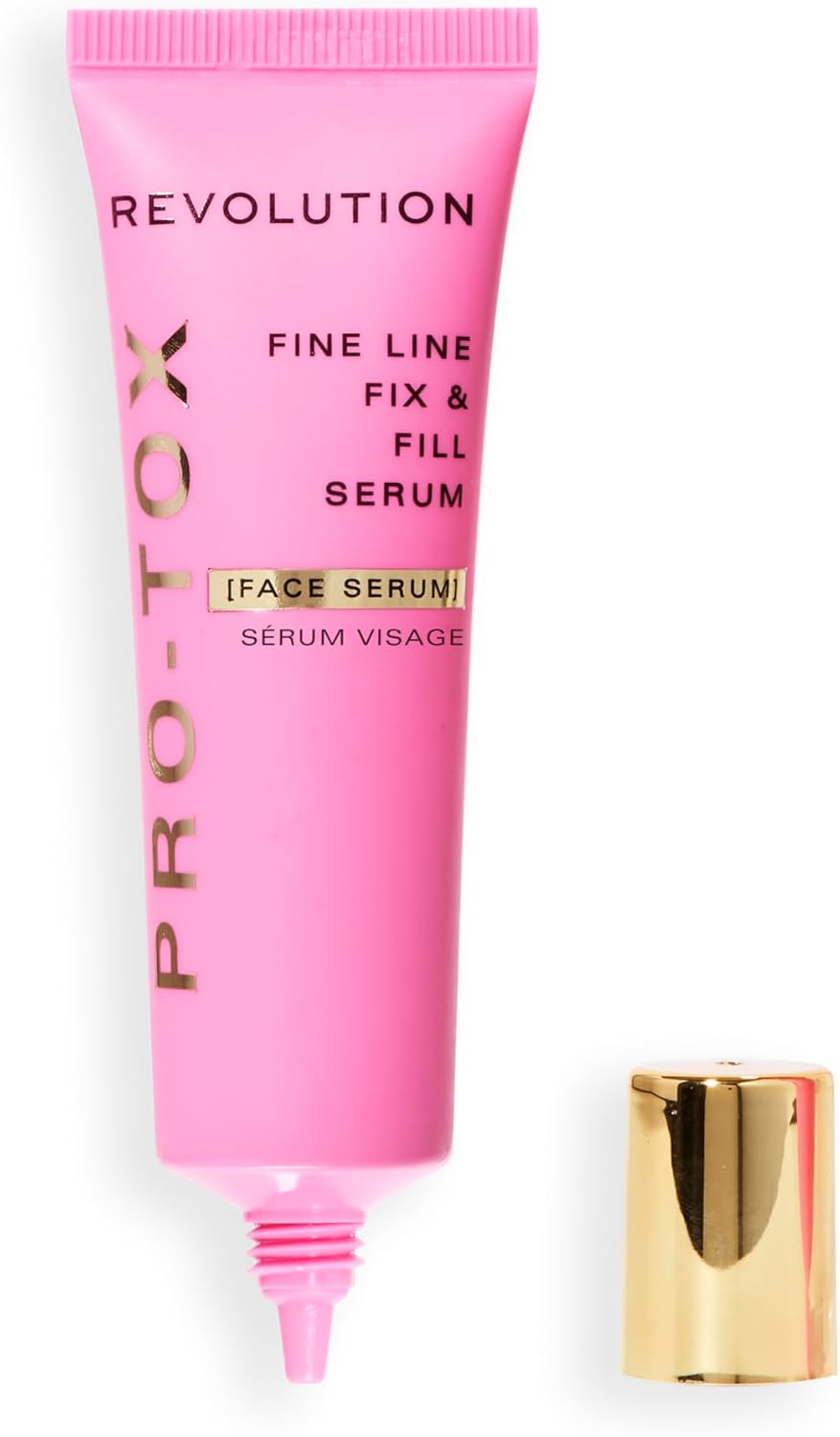 Revolution, Pro-tox Fine Line Smoothing Face Serum, Helps Fine Lines & Wrinkles with Peptides, Dermatologist-Tested & Approved, Vegan & Cruelty-Free, 30g : Amazon.co.uk: Beauty