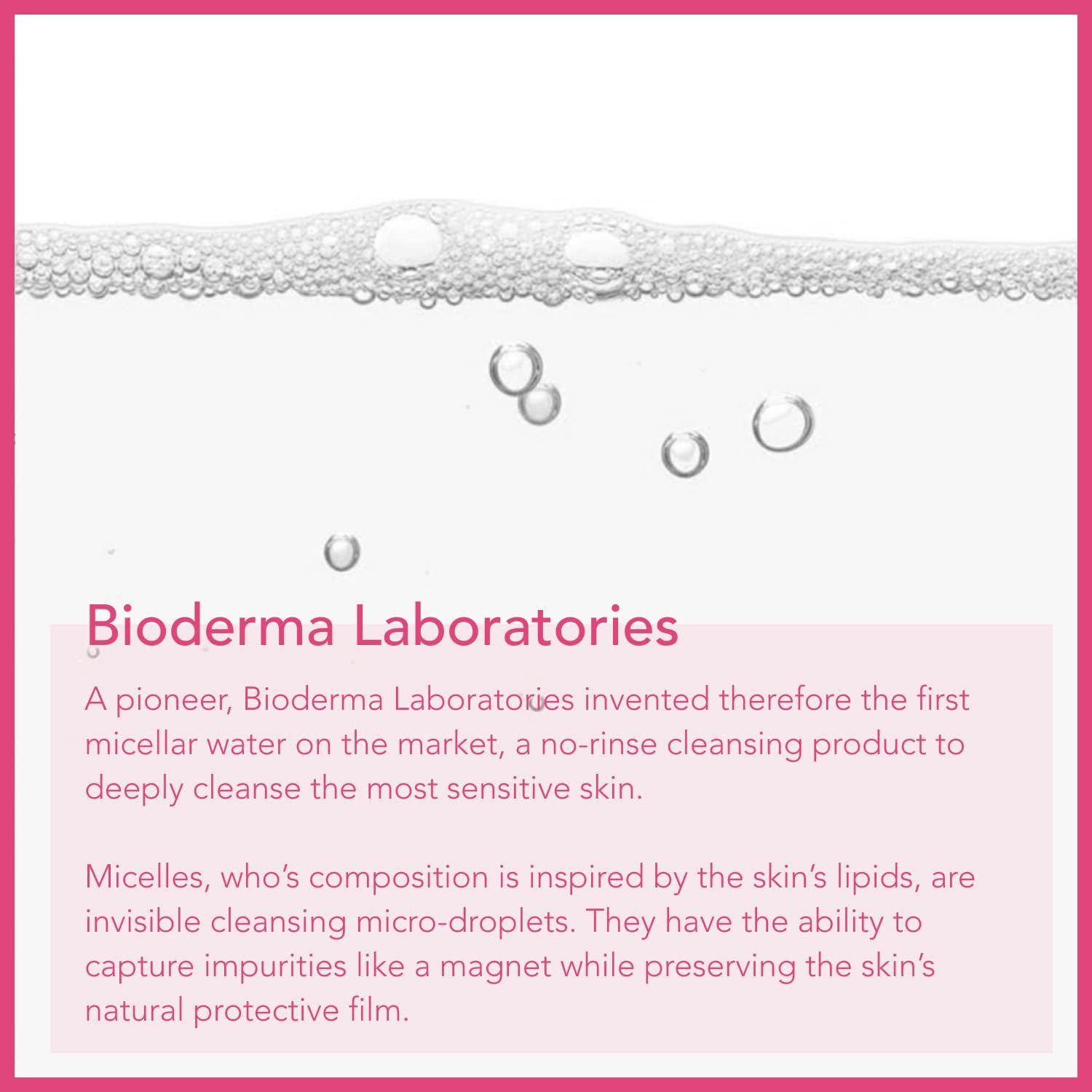 BIODERMA Sensibio H2O Cleaning Solution 100 ml : Amazon.co.uk: Beauty