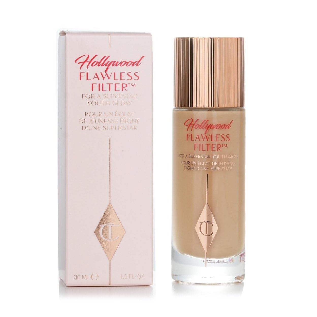 Charlotte Tilbury Hollywood Filter Highlighter - 4 Medium : Beauty & Personal Care