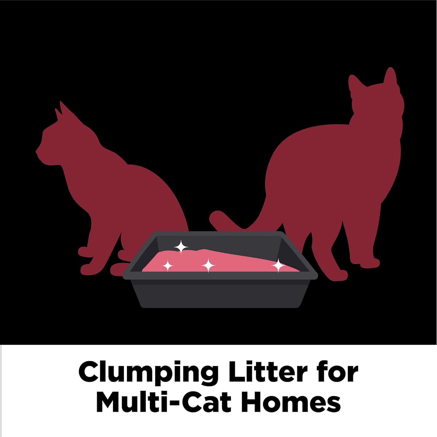 ARM & HAMMER Clump & Seal Platinum Clumping Cat Litter, Multi-Cat, 27.5lb : Pet Supplies