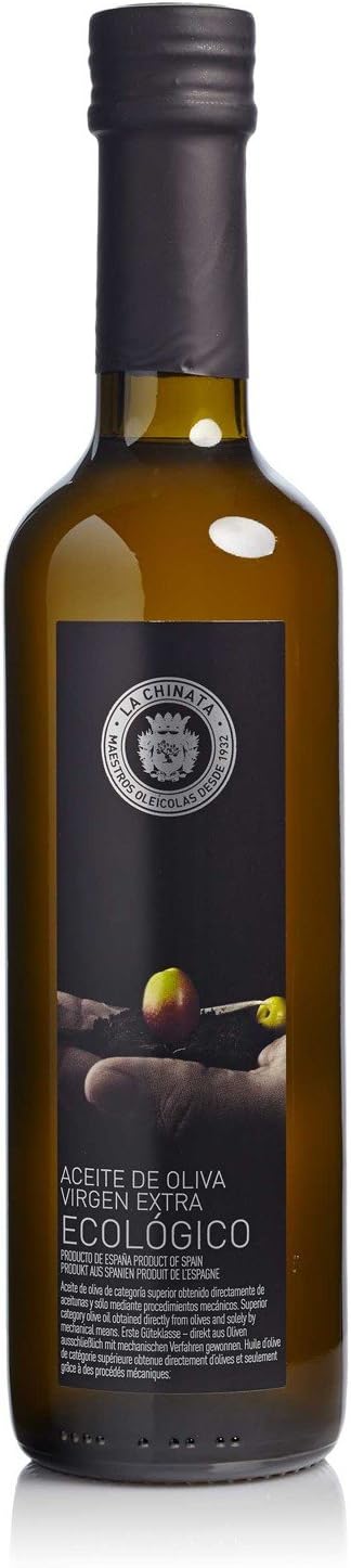 La Chinata, Spanish Extra Virgin Olive Oil From Organic Agriculture , 500 Ml Glass Bottle