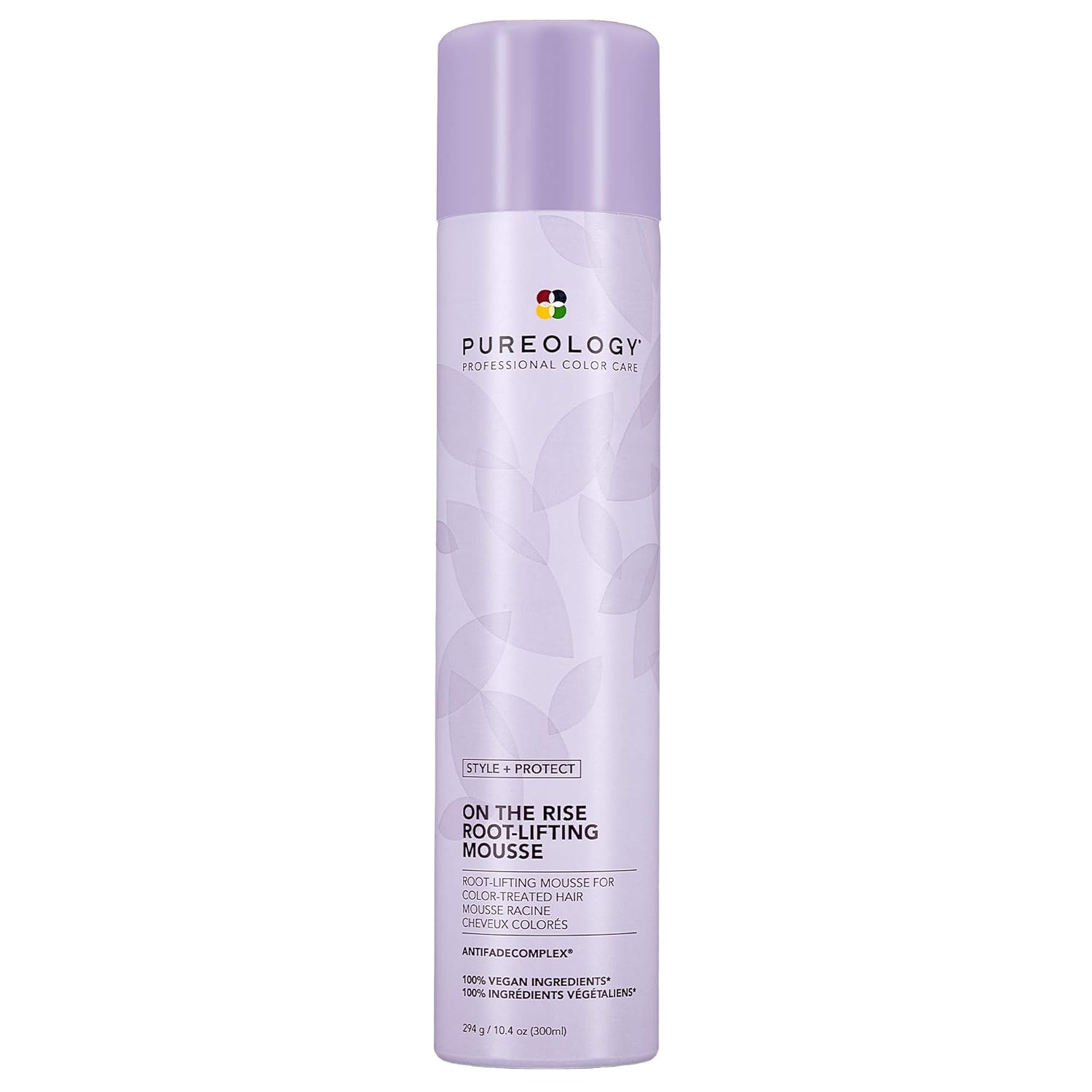 Pureology | Style + Protect On The Rise Root-Lifting Hair Mousse | Medium Control, All Day Volume | Vegan