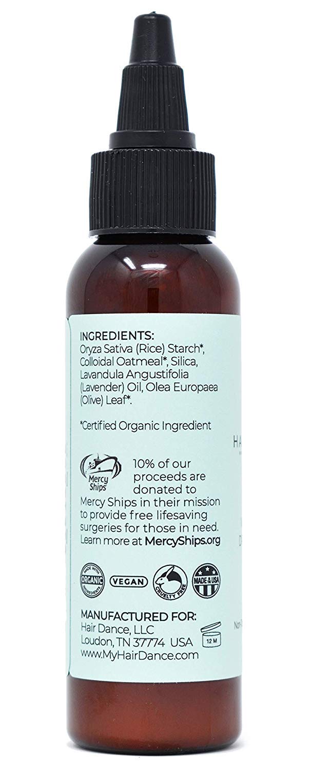 Dry Shampoo Volume Powder | Natural & Organic Ingredients | Non-Aerosol | Made in USA | Talc & Corn Free | For Blonde and Dark Hair | Lavender Oil Scented | 1 Ounce : Beauty & Personal Care