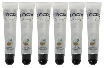 Cherimoya 6Pack Max Makeup Lip Polish (Coconut)