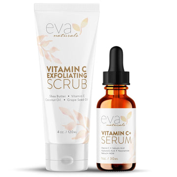 Vitamin C+ Serum & Vitamin C Scrub Bundle