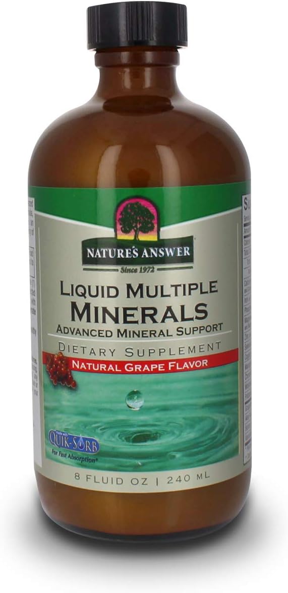 Nature'S Answer Liq Multiple Minerals, 8- S