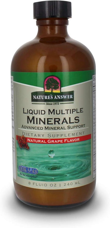 Nature'S Answer Liq Multiple Minerals, 8- S