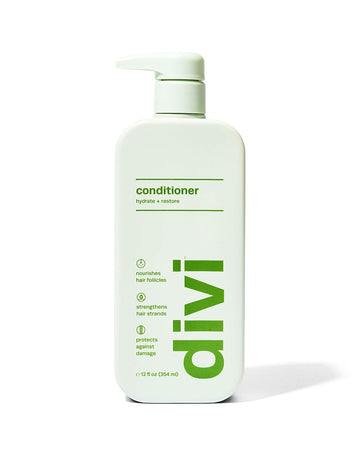 Divi Original Formula Ultra Nourishing Conditioner - Detangle, Fight Frizz, And Soften The Hair - Recommended For Dry Thick, Coarse Hair - 12 Fl Oz