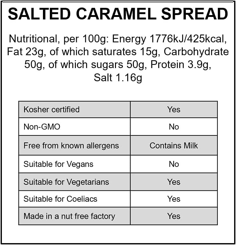 Tiptree|Wilkin & Sons Tiptree Salted Caramel Spread, 210G Jar